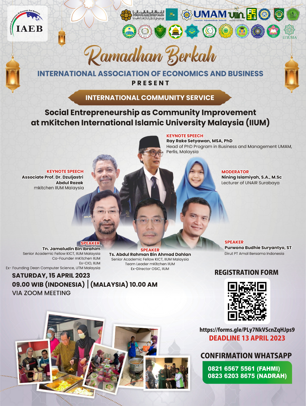 Social Entrepreneurship as Community Imporovement at mKitchen International Islamic University Malaysia (IIUM)